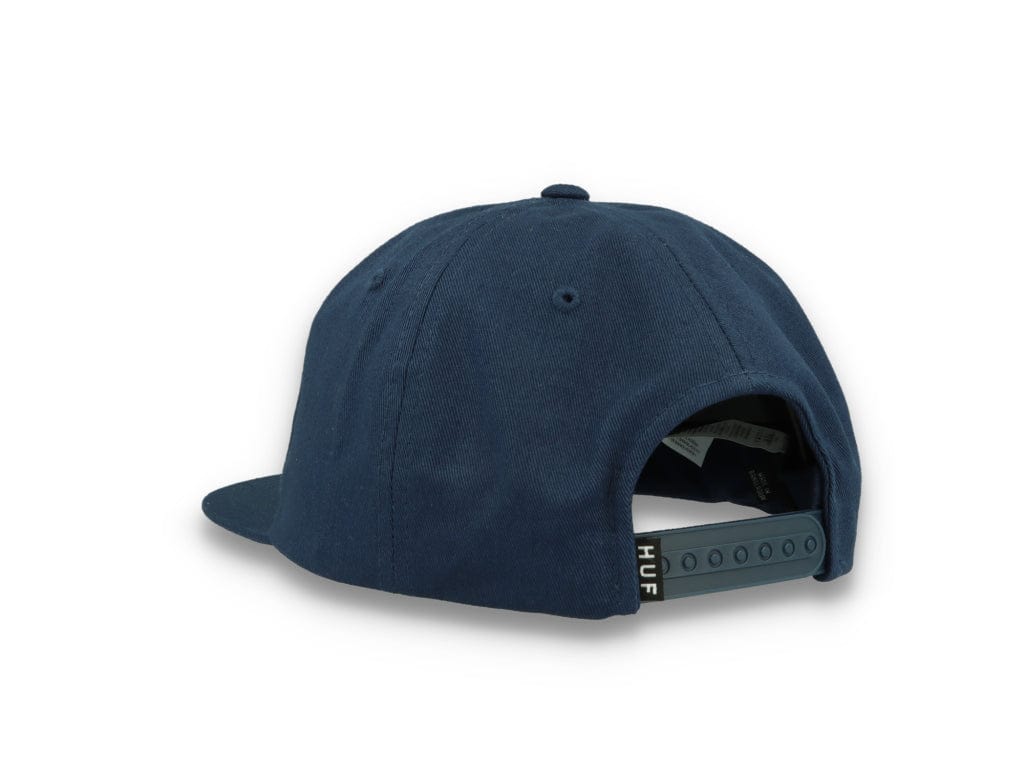 Cap Snapback Essential Unstructured Box Indigo Blue - LOKK