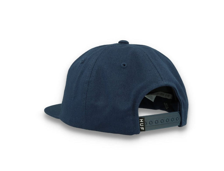 Cap Snapback Essential Unstructured Box Indigo Blue - LOKK