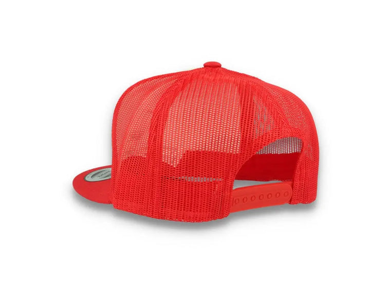 Classic Trucker Cap Red/White/Red - Yupoong 6006 - LOKK