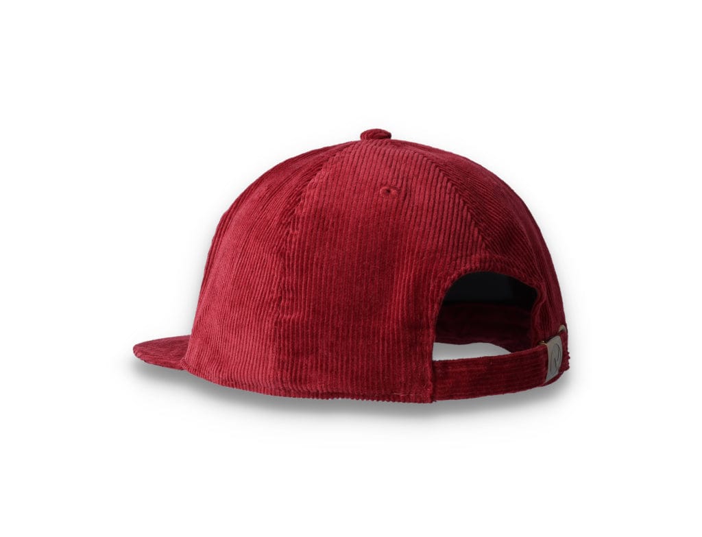 Playdude Trip Advisor Cord Cap Burgundy - LOKK