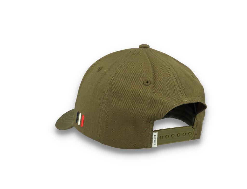 Encore Organic Baseball Cap Olive Night/Rubber - LOKK