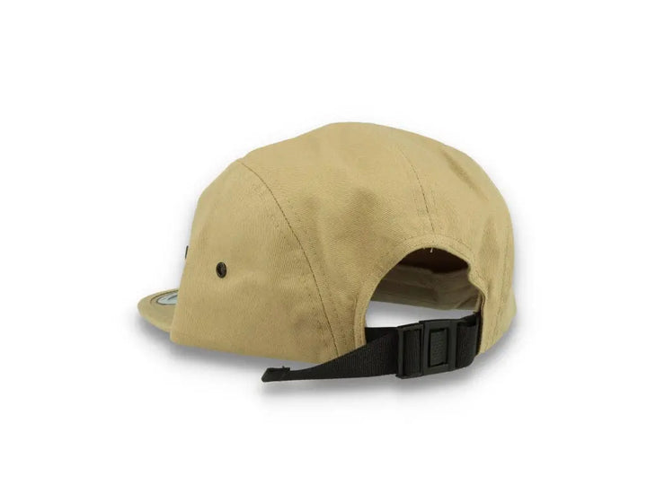 Khaki 5-Panel Classic Jockey Cap - Yupoong 7005 - LOKK