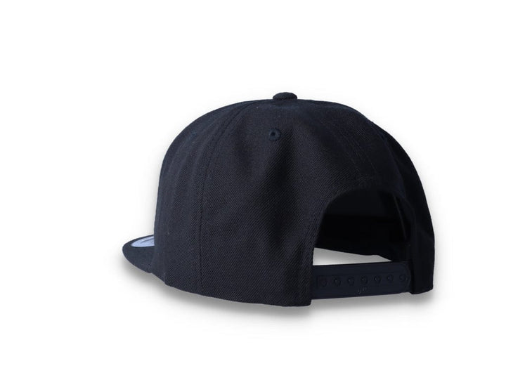Kids Black/Black Snapback Cap - Yupoong 6089M - LOKK
