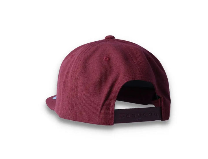 Maroon Snapback Cap - Yupoong 6089M - LOKK