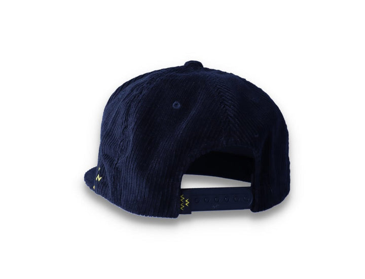 Snapback Cap Black Weekend Warrior Corduroy - LOKK