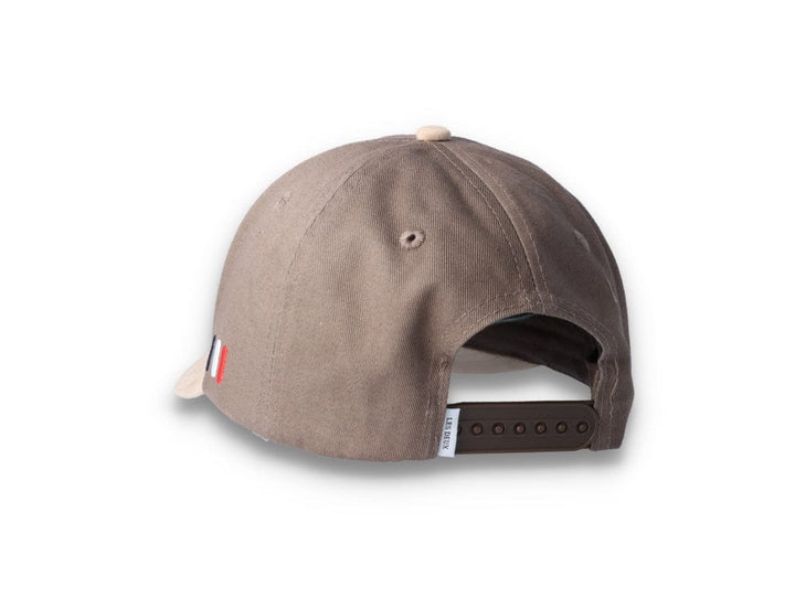 Baseball Cap Suede II Caribou Brown/Oyster Grey - LOKK