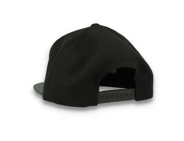 Yupoong Carbon Snapback Black/Carbon 6089CA - LOKK
