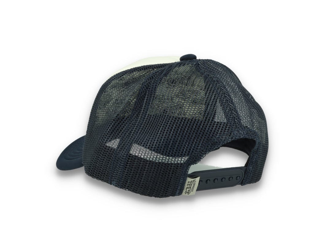 Von Dutch Trucker Cap Baker White/Navy - LOKK