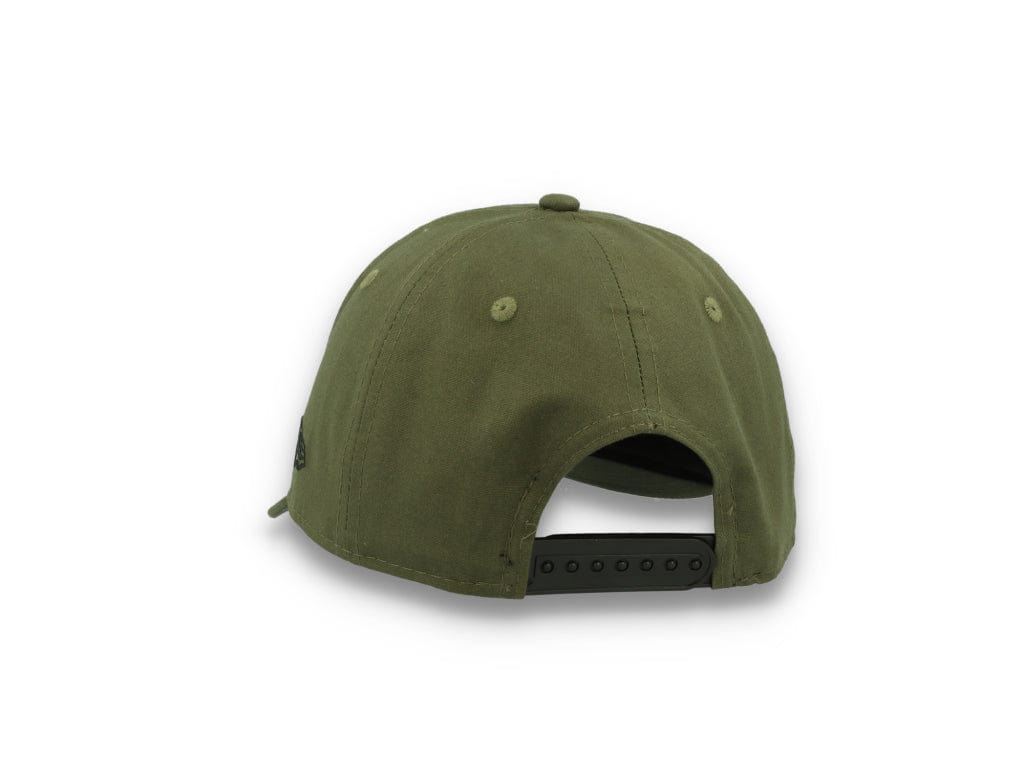 9FIFTY Retro Crown Ventile Olive Green - LOKK