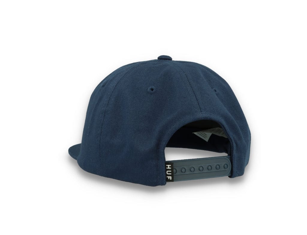 Cap Snapback Essential Unstructured Box Indigo Blue - LOKK