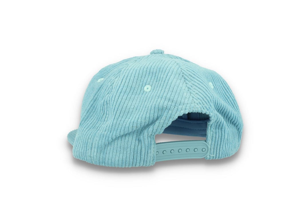 Free & Easy Don't Trip Fat Corduroy Snapback Cap Blue - LOKK