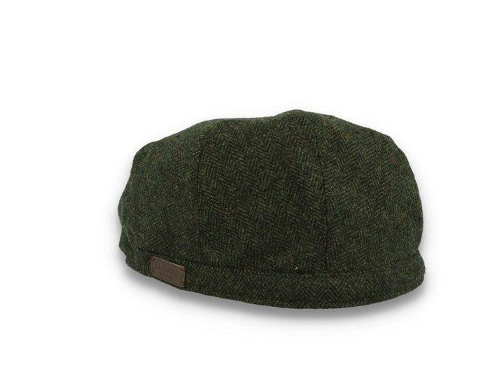 Barbour Barlow Flat Cap Olive - LOKK