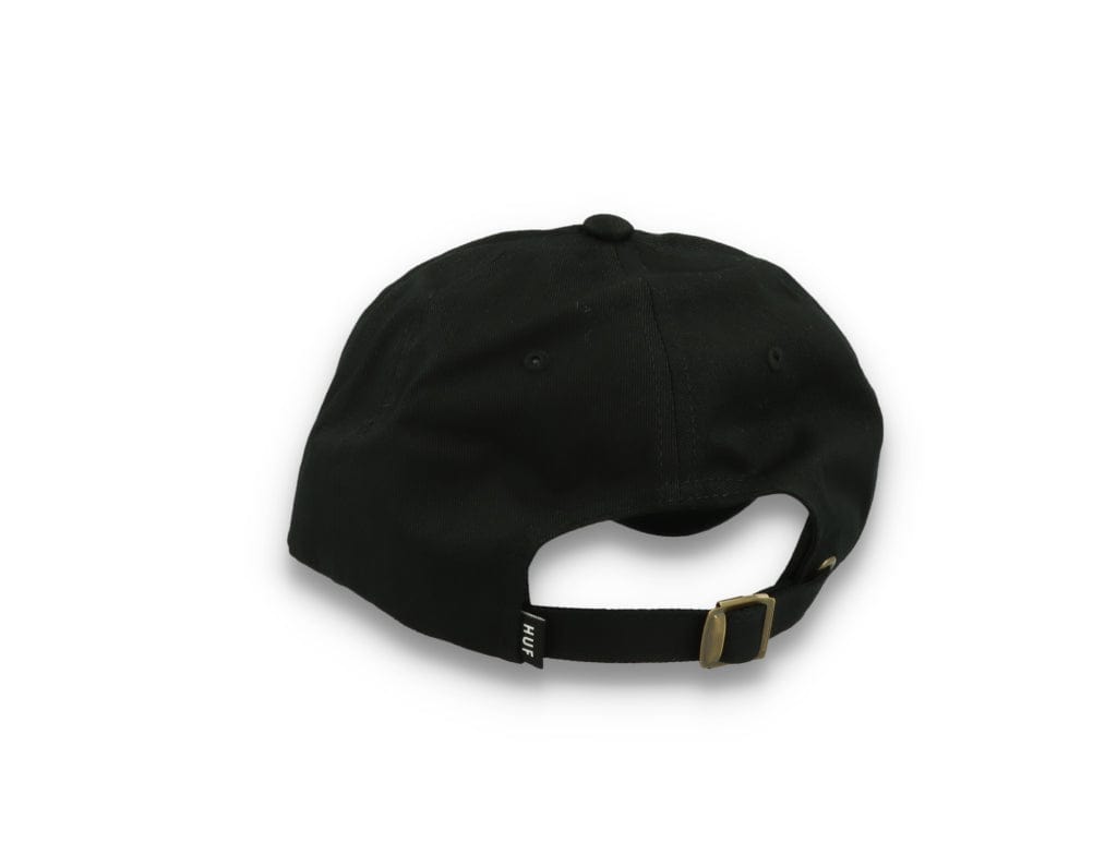 Huf Set Og Cv 6 Panel Hat Black - LOKK