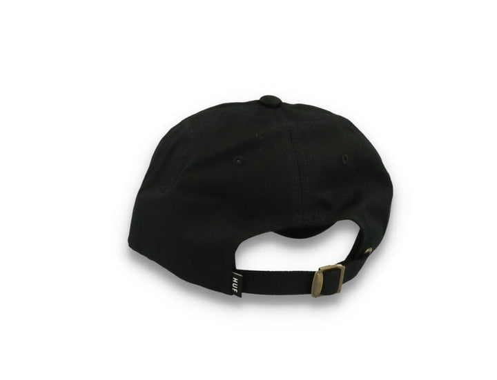 Huf Set Og Cv 6 Panel Hat Black - LOKK