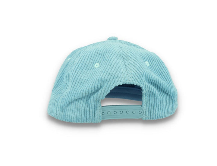 Free & Easy Don't Trip Fat Corduroy Snapback Cap Blue - LOKK