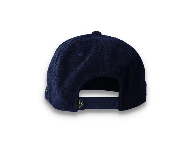 Snapback Cap Black Weekend Warrior Corduroy - LOKK