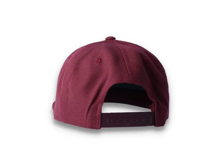 Maroon Snapback Cap - Yupoong 6089M - LOKK