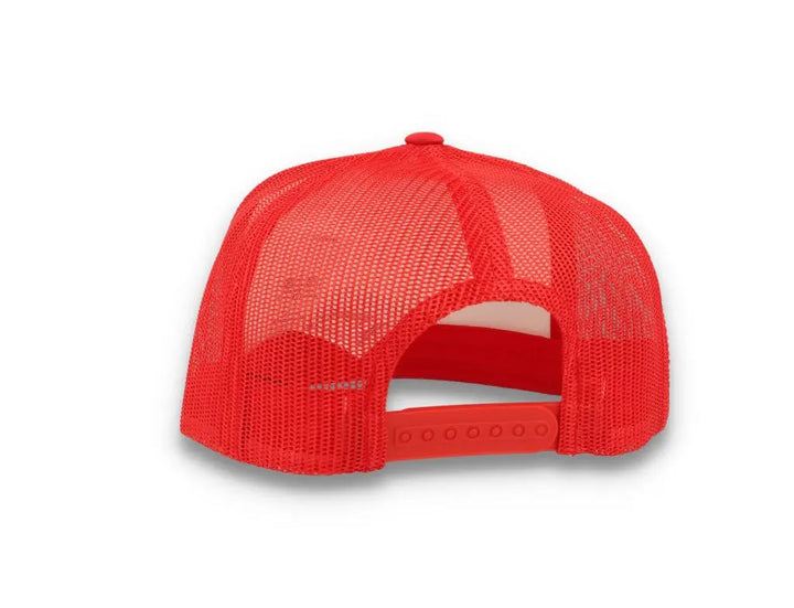 Classic Trucker Cap Red/White/Red - Yupoong 6006 - LOKK