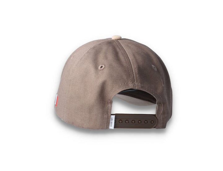 Baseball Cap Suede II Caribou Brown/Oyster Grey - LOKK