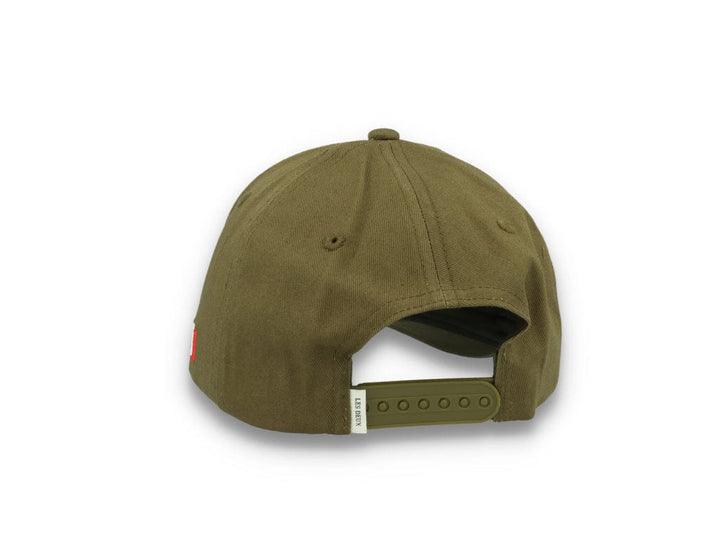 Encore Organic Baseball Cap Olive Night/Rubber - LOKK
