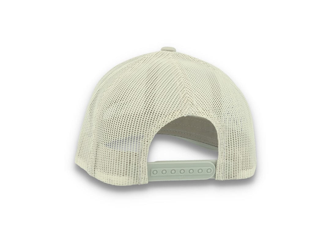 Silver Grey Trucker Cap Retro - Yupoong 6606 - LOKK