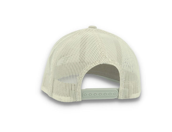 Silver Grey Trucker Cap Retro - Yupoong 6606 - LOKK