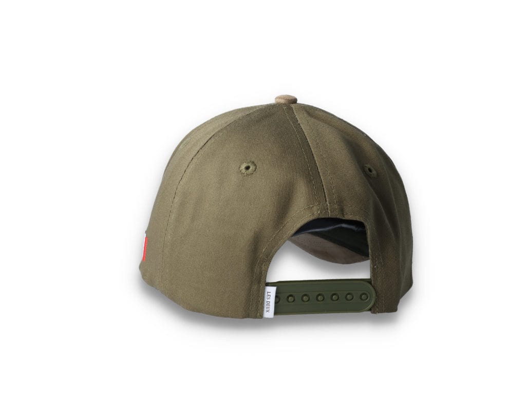 Baseball Cap Suede II Olive Night/Turtle Green - LOKK