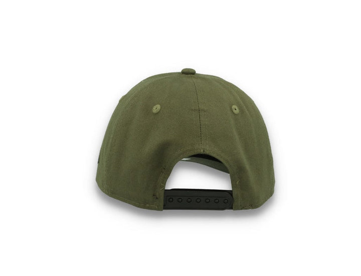 9FIFTY Retro Crown Ventile Olive Green - LOKK