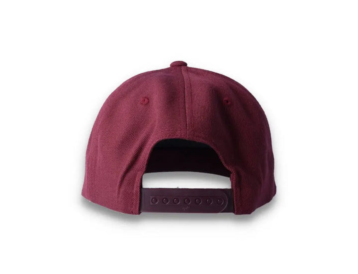 Maroon Snapback Cap - Yupoong 6089M - LOKK