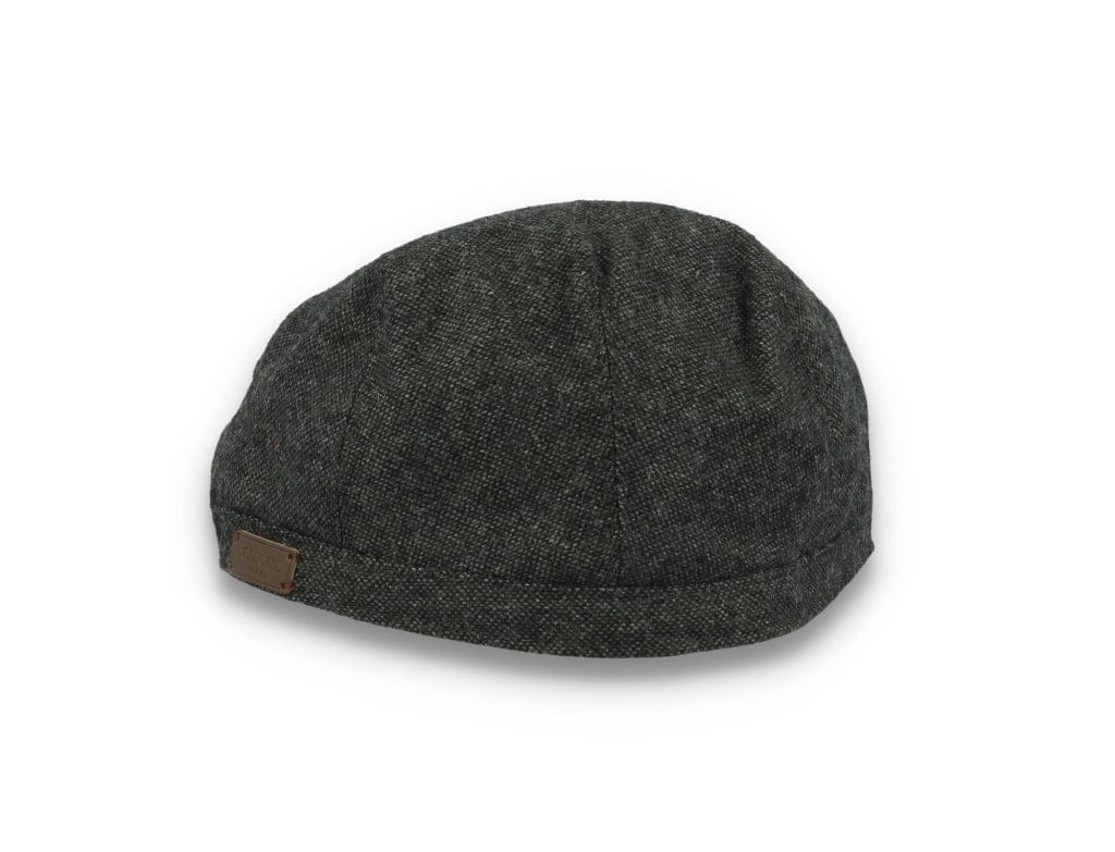 Barbour Barlow Flat Cap Dark Grey - LOKK