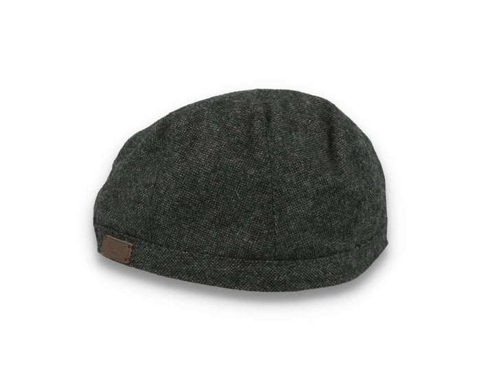 Barbour Barlow Flat Cap Dark Grey - LOKK