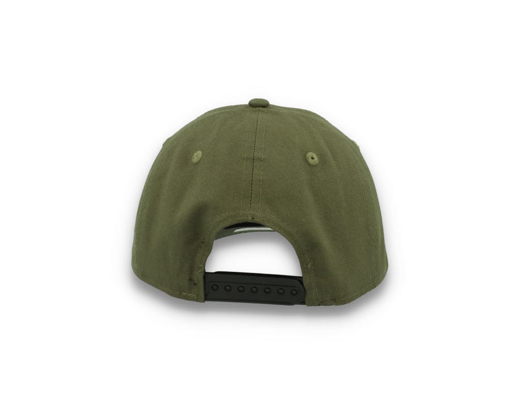 9FIFTY Retro Crown Ventile Olive Green - LOKK