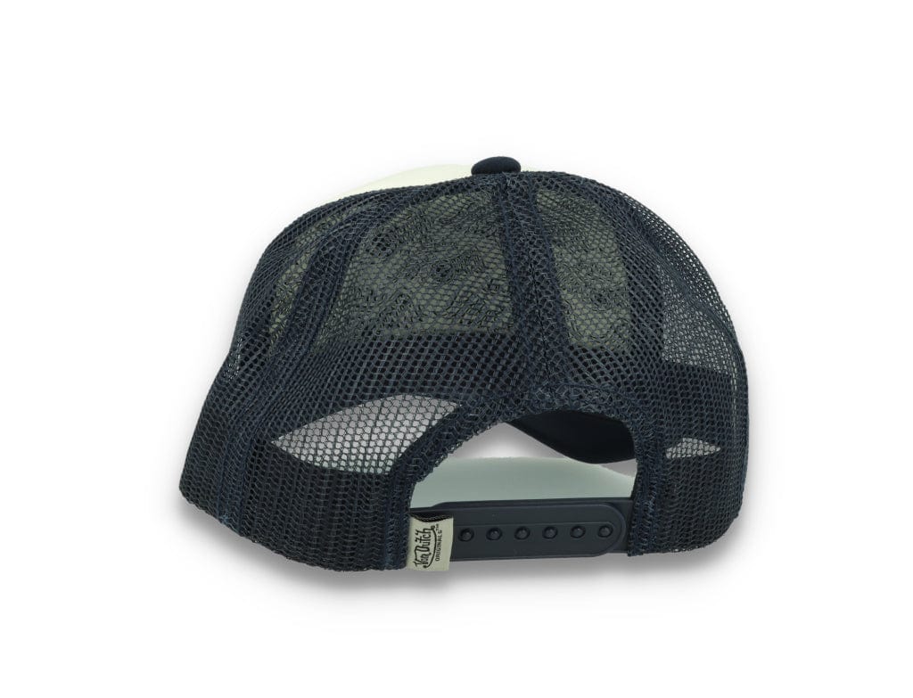 Von Dutch Trucker Cap Baker White/Navy - LOKK