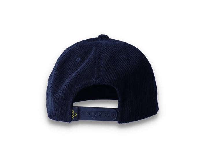 Snapback Cap Black Weekend Warrior Corduroy - LOKK