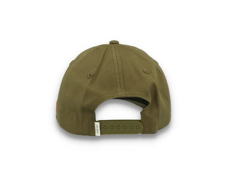 Encore Organic Baseball Cap Olive Night/Rubber - LOKK