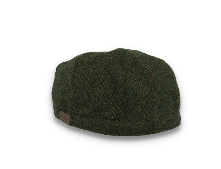 Barbour Barlow Flat Cap Olive - LOKK