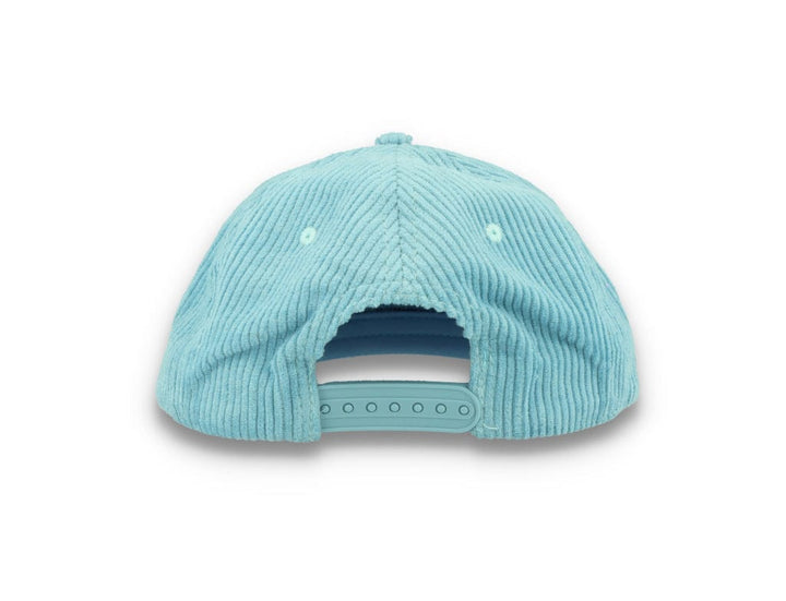 Free & Easy Don't Trip Fat Corduroy Snapback Cap Blue - LOKK