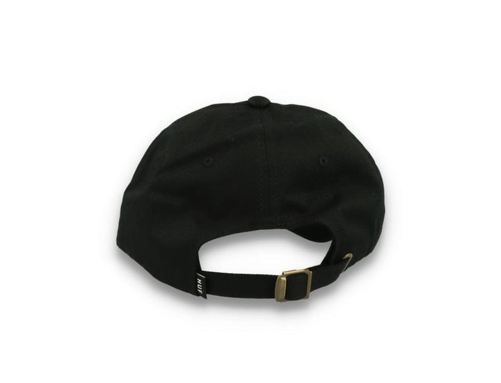 Huf Set Og Cv 6 Panel Hat Black - LOKK