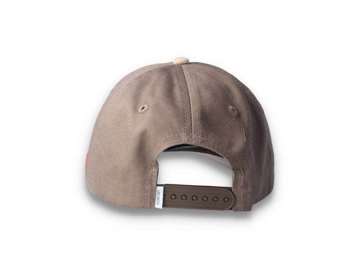 Baseball Cap Suede II Caribou Brown/Oyster Grey - LOKK