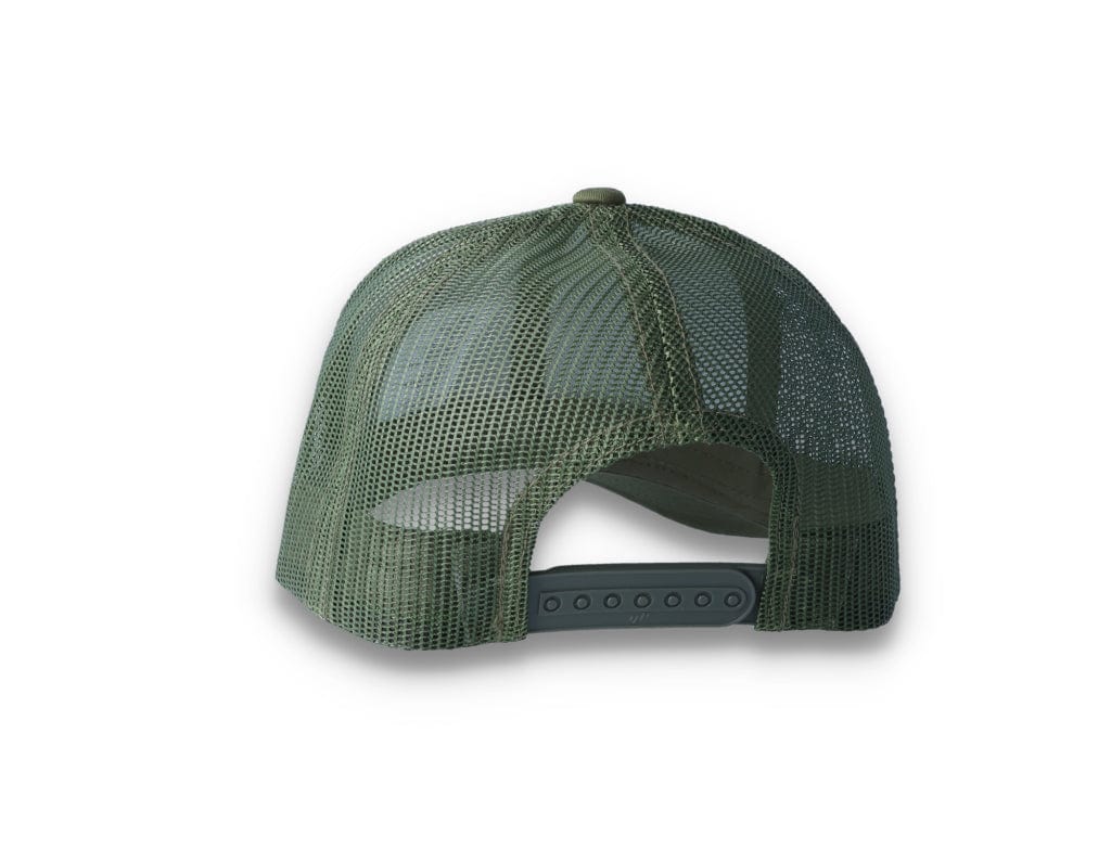 Green Trucker Cap Retro - Yupoong 6606 - LOKK