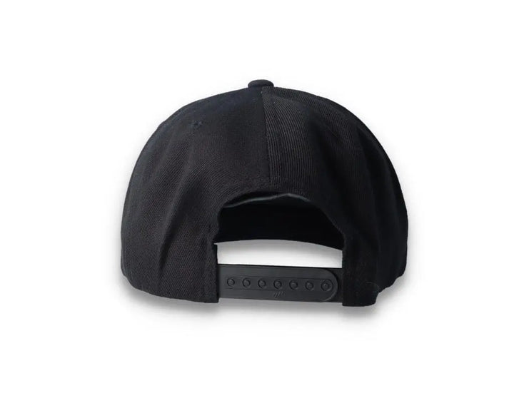 Black/Black Snapback Cap - Yupoong 6089M - LOKK