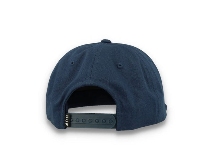 Cap Snapback Essential Unstructured Box Indigo Blue - LOKK