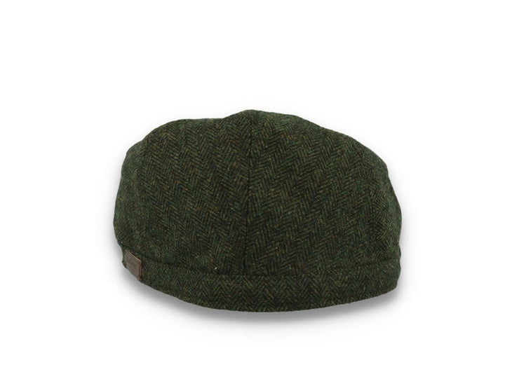 Barbour Barlow Flat Cap Olive - LOKK