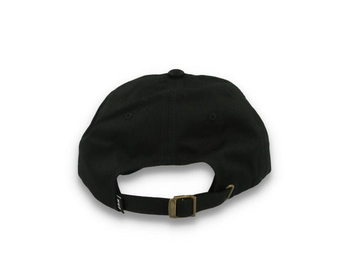 Huf Set Og Cv 6 Panel Hat Black - LOKK