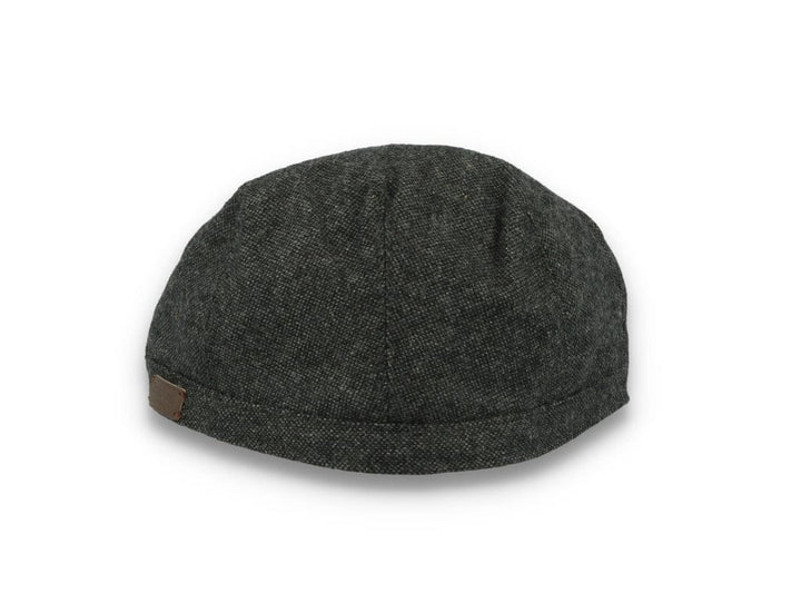 Barbour Barlow Flat Cap Dark Grey - LOKK