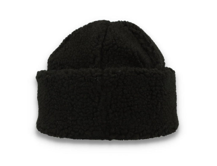 Beanie Fur Ball Black Smoke - LOKK