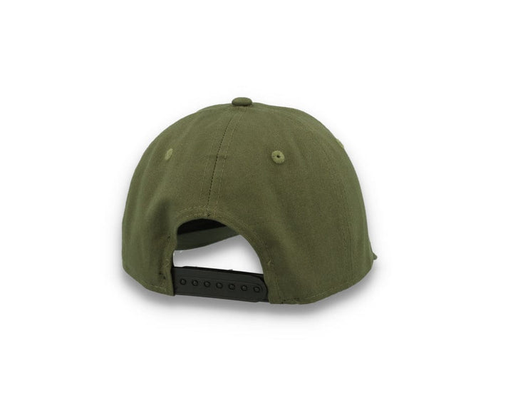 9FIFTY Retro Crown Ventile Olive Green - LOKK