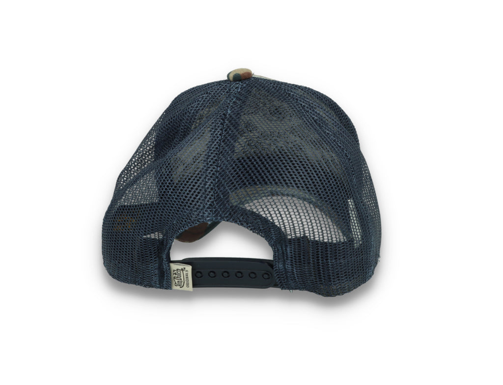 Von Dutch Trucker Cap Boston Camo/Navy - LOKK