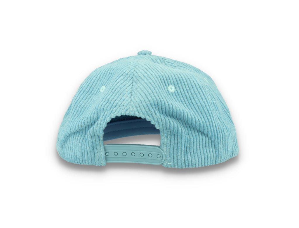 Free & Easy Don't Trip Fat Corduroy Snapback Cap Blue - LOKK