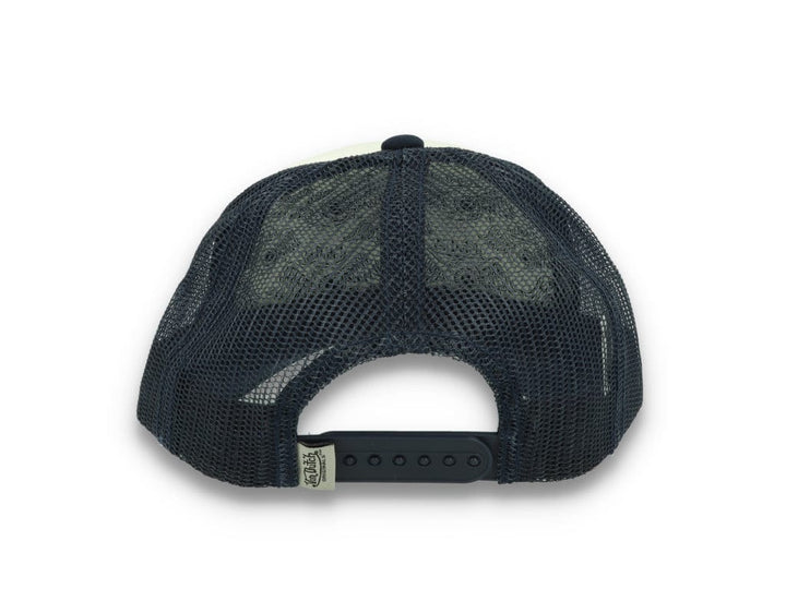Von Dutch Trucker Cap Baker White/Navy - LOKK